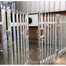 Powder Steel Palisade Security Fencing